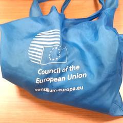 Nylonová taška Blauw nylon tasje, jak nahlášeno RRReis Veluwe Zuid - Ede pomocí iLost