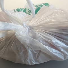 Tas - Plastic tas wit, zoals gemeld door Centraal magazijn met iLost