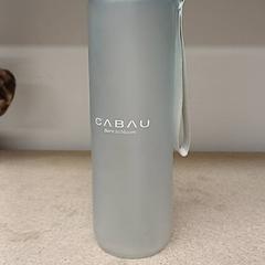 Drinking bottle lichtblauw, as reported by Qbuzz GD Groningen Peizerweg using iLost