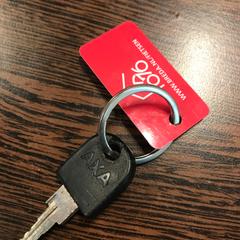 Sleutel & Fietssleutel Axa, a été signalé par Pathé Breda utilisant iLost