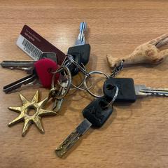 المفاتيح، كما تم الإبلاغ عنه بواسطة Gemeente Amsterdam - Bureau Gevonden Voorwerpen عبر iLost