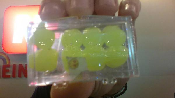 Earplugs green