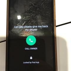 Iphone, amint azt U-OV Utrecht az iLost segítségével jelentette.