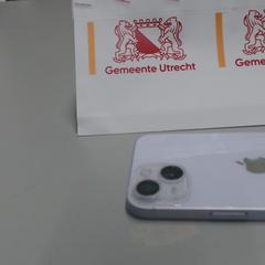 Mobilní telefon iPhone, jak nahlášeno Gemeente Utrecht pomocí iLost