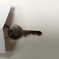 İLost kullanarak Centraal magazijn tarafından bildirildiği gibi Anahtarlar