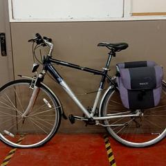 Fiets Simplex Blauw/zilver, zoals gemeld door Fietsdepot Hasselt met iLost