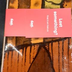 Libro, segundo informou Rotterdam The Hague Airport usando iLost