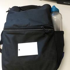 Ryggsekk Abdulliah, som rapportert av Regio Limburg - Leuven ved bruk av iLost