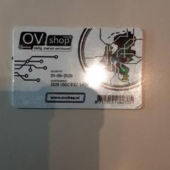 Visitkort Ov shop kaart, rapporterat av LUMC med iLost