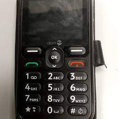 Mobile phone Doro zwart, as reported by Centraal magazijn using iLost