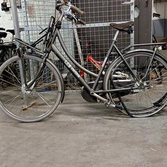 Bicicleta Cortina Donker zilver, segundo informou Fietsdepot Hasselt usando iLost