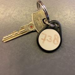 Key, as reported by Eindhoven Airport using iLost