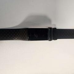 Okos óra zwarte band, smal scherm, amint azt AFAS Live az iLost segítségével jelentette.