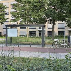 Witte kinderfiets, gerapporteerd met iLost
