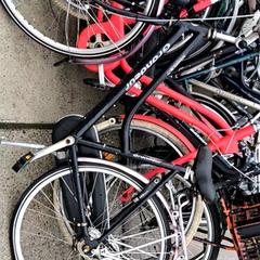 Dámské kolo grondeur, jak nahlášeno Stadswerk072 pomocí iLost