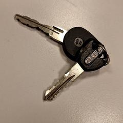 Fietssleutels, zoals gemeld door Vrije Universiteit Amsterdam met iLost