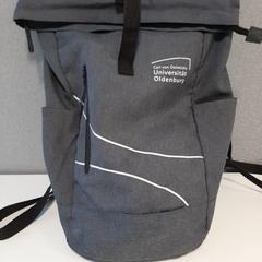 Rucksack in Grau, gemeldet von Wilmering Brinkum über iLost