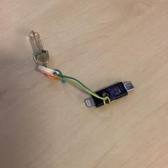 Dongle, as reported by HvA Nicolaes Tulphuis & Tania Leonhuis using iLost