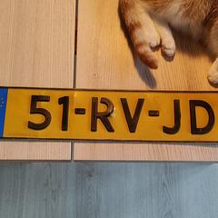 Kentekenplaat 51-RV-JD, gerapporteerd met iLost