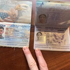 Amerikaanse paspoorten, as reported to iLost