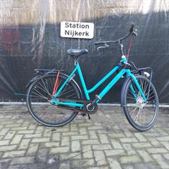 Bizikleta blauw Batavus, gisa salatu by Gemeente Nijkerk iLost erabiliz