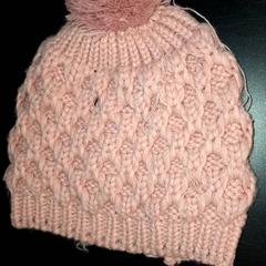 Beanie roze, gemeldet von Qbuzz DMG über iLost