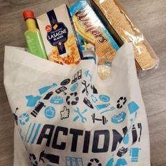 Tasje boodschappen, amint azt Qbuzz DMG az iLost segítségével jelentette.