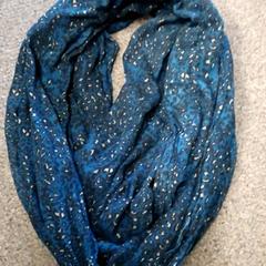 Shawl Blauw panterprint, as reported by Burgers' Zoo using iLost