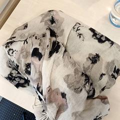 Sciarpa motif fleur (gris/blanc/rose), come riportato da IKEA Strasbourg utilizzando iLost