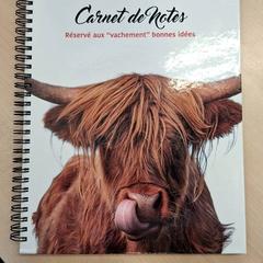 Carnet Motif vache, a été signalé par IKEA Grenoble utilisant iLost