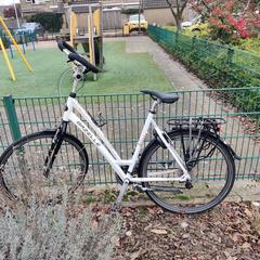 Witte gazelle fiets, som rapporterats till iLost