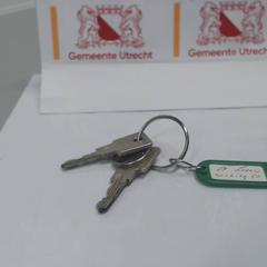 İLost kullanarak Gemeente Utrecht tarafından bildirildiği gibi Anahtar