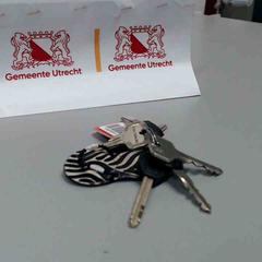 Kľúč, ako bolo nahlásené Gemeente Utrecht pomocou iLost