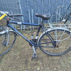Herresykkel Giltjes Cycles blauw, som rapportert av Fietsdepot Roermond ved bruk av iLost