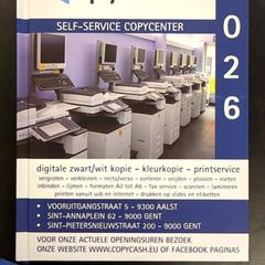 Denní program 2026 - Copy Cash, jak nahlášeno Universiteit Gent - Faculteitsbibliotheek LW pomocí iLost