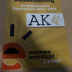 Libro escolar Examenboek aardrijkskunde, segundo informou Jaarbeurs usando iLost