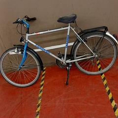 Bicicleta Batavus-Trapper Grijs/blauw, segundo informou Fietsdepot Hasselt usando iLost