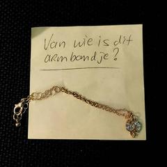 Braccialetto, come riportato da Blauwnet Zwolle utilizzando iLost