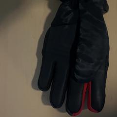 Rukavice Zwart/rood, ako bolo nahlásené Jaarbeurs pomocou iLost