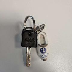 Sleutel met hanger, zoals gemeld door AFAS Live met iLost