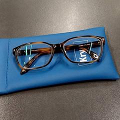 안경이 있는 안경 케이스 Motif écailles, iLost를 사용하여 IKEA Bayonne Ametzondo에 보고됨