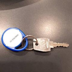 Kľúč Blauw  Andrew, ako bolo nahlásené Campus Den Haag pomocou iLost
