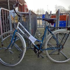 Kvinners sykkel grijs-blauw Eurobike, som rapportert av Fietsdepot ved bruk av iLost