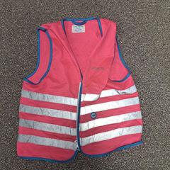 Bezpečnostní vesta roze reflecterend, jak nahlášeno Regio Limburg - Leuven pomocí iLost