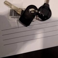 Bicycle key Zwart, as reported by TivoliVredenburg using iLost