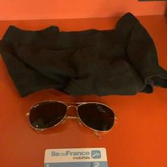 Multiple items Sunglasses, travel card, as reported by MEININGER Hotel Bordeaux Gare Saint-Jean using iLost