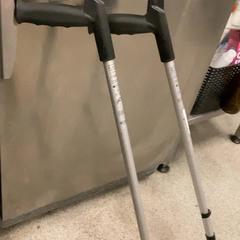 Crutches, as reported by MEININGER Hotel Copenhagen using iLost