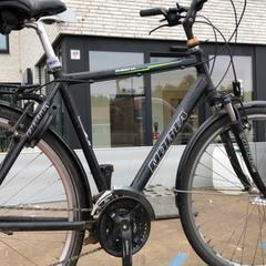 Pánské kolo Zwart merk Norta, jak nahlášeno Fietsdepot Diepenbeek pomocí iLost