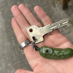 Cucumber key - komkommer sleutel, come riportato a iLost