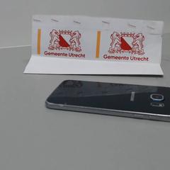Telefon Samsung, amint azt Gemeente Utrecht az iLost segítségével jelentette.